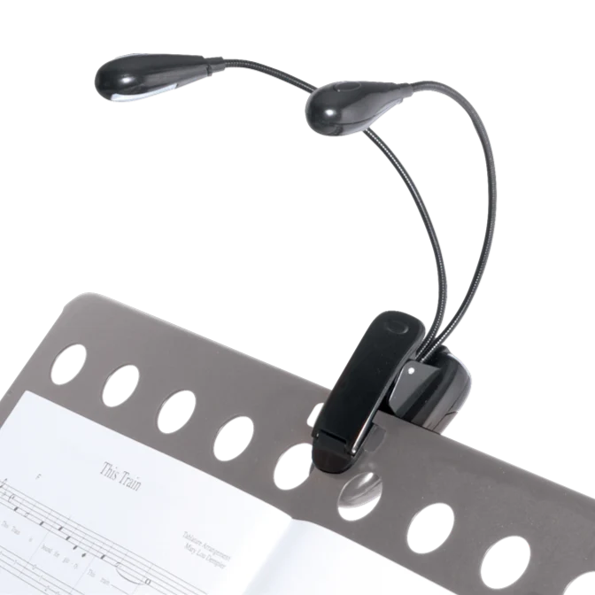 FZone 9027 Clip-On LED Double Music Stand Light — view 2