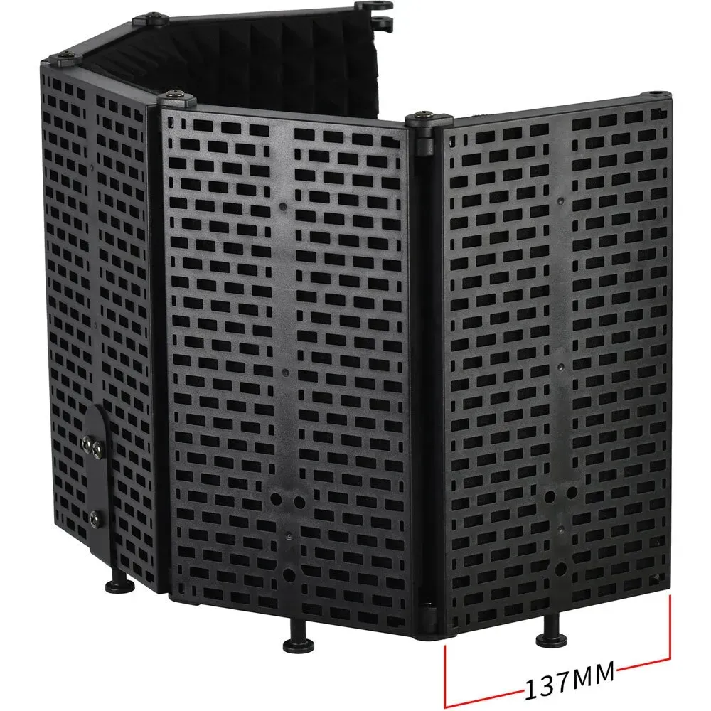 FZone Large Isolation Shield with Stand and Mic Mount — view 4