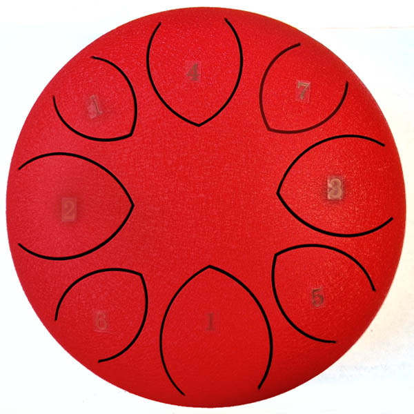 Fzone Lap Tongue Drum 8 Inch 8 Note