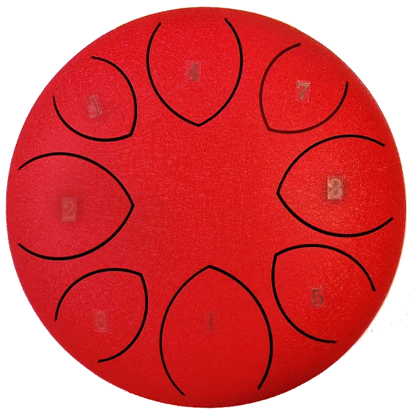 Fzone Lap Tongue Drum 8 Inch 8 Note — view 1