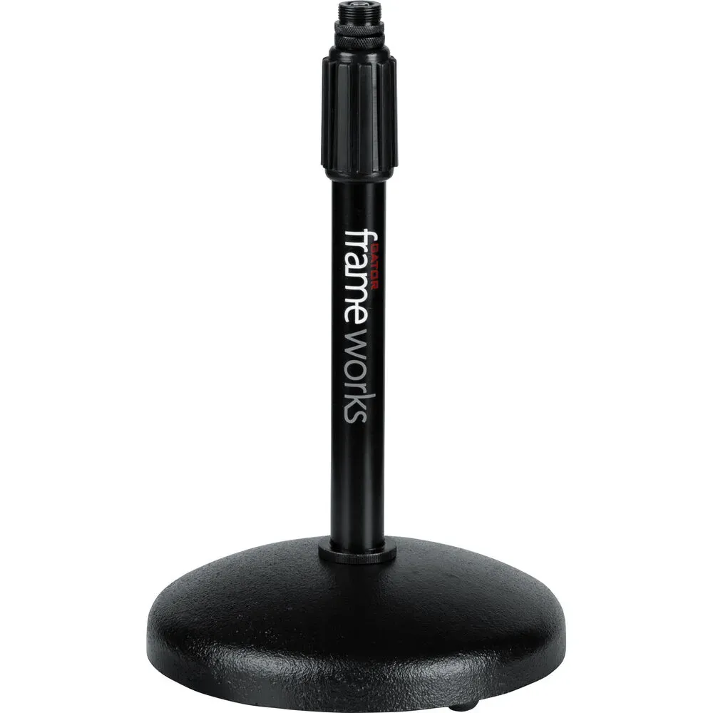 Gator Frameworks Round-Base Desktop Mic Stand — view 2