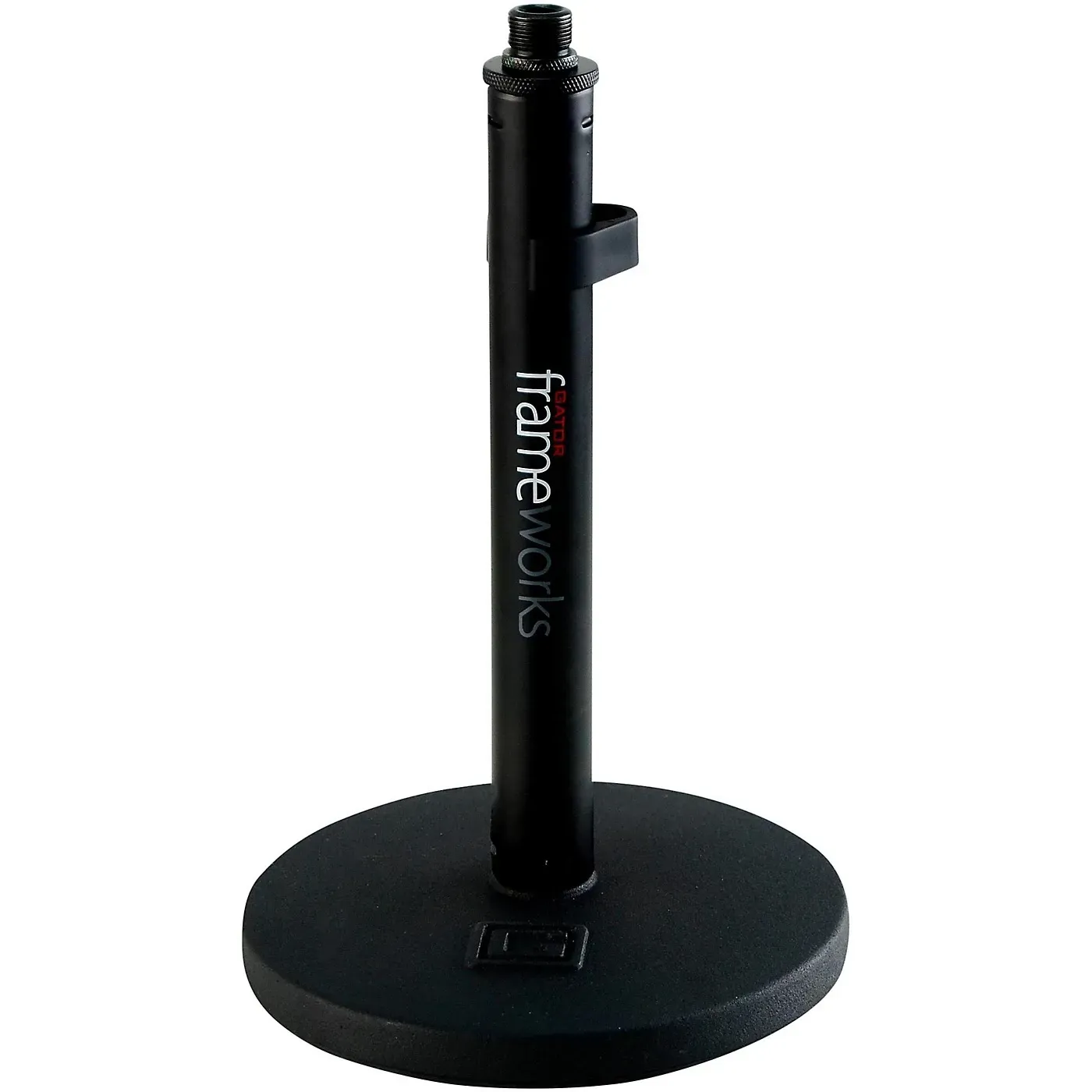 Gator Frameworks 9 inch Fixed-Height Desktop Microphone Stand with Round Base — view 1