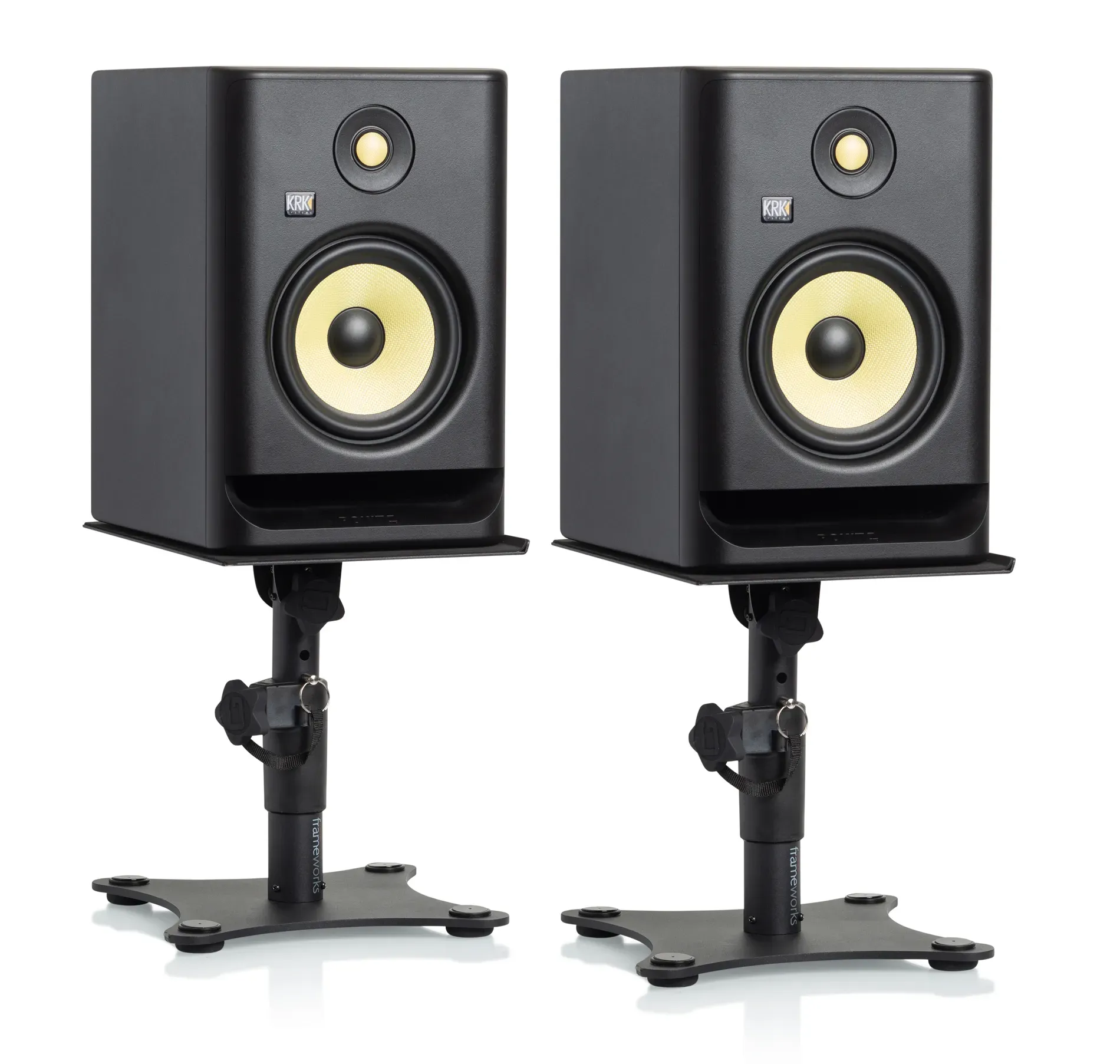 Gator Frameworks Desktop Studio Monitor Stands — view 2