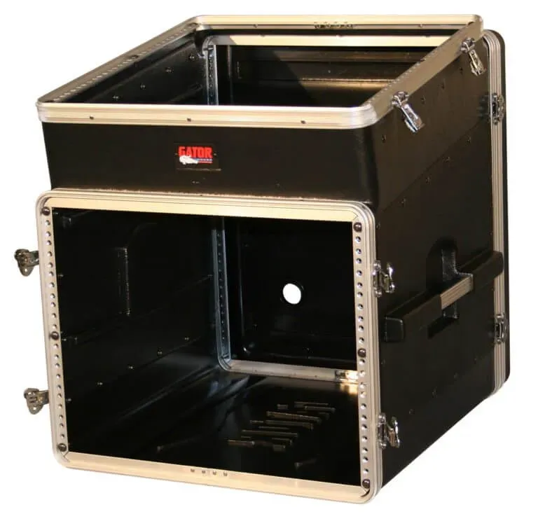 Gator 10U Top, 8U Side Console Rack — view 2