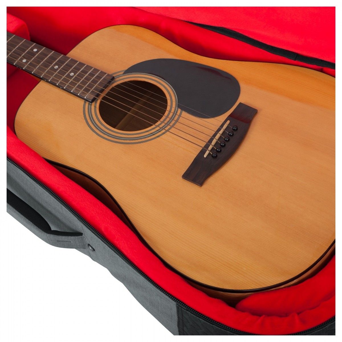 Gator Transit Series Acoustic Guitar Bag – Grey — view 4
