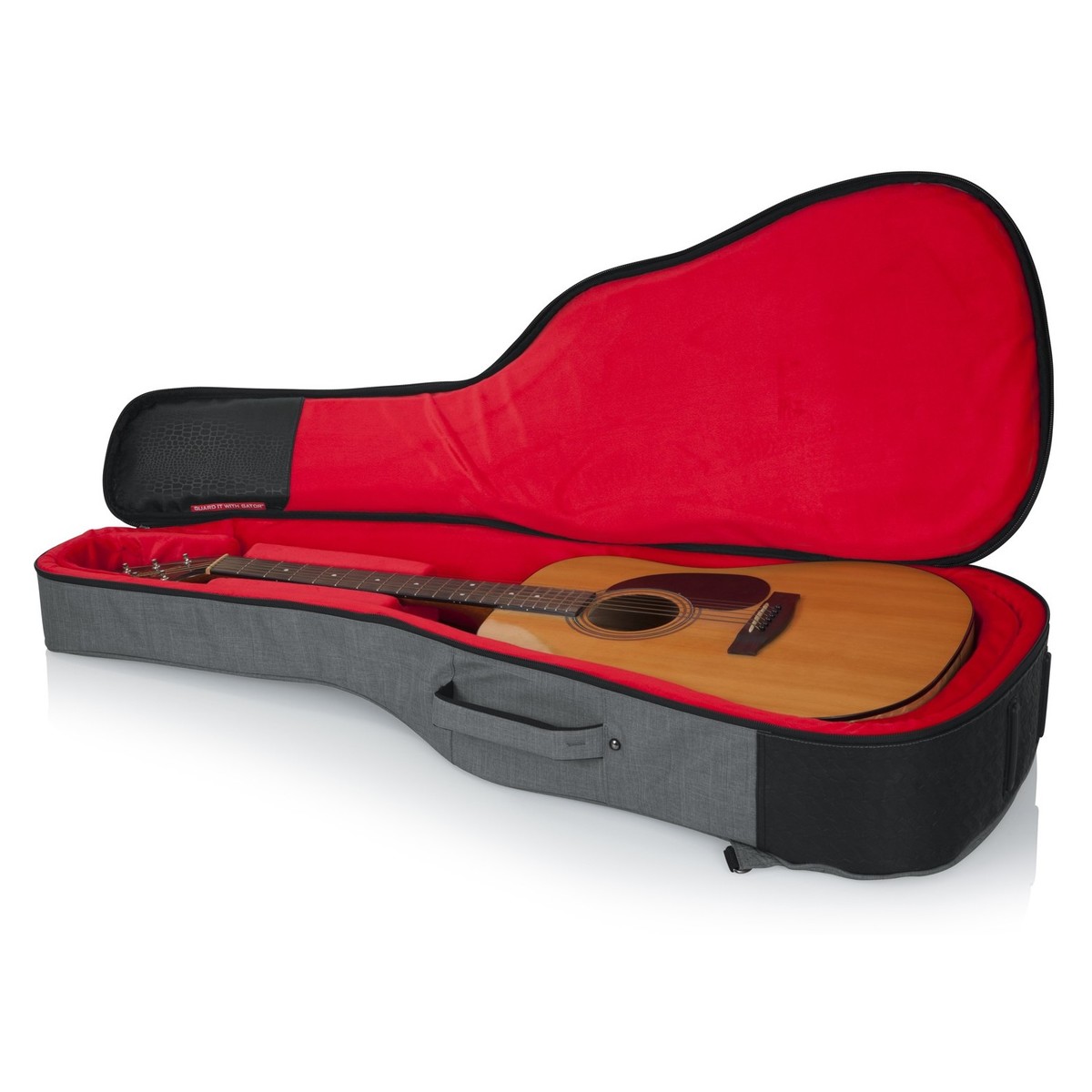 Gator Transit Series Acoustic Guitar Bag – Grey — view 7