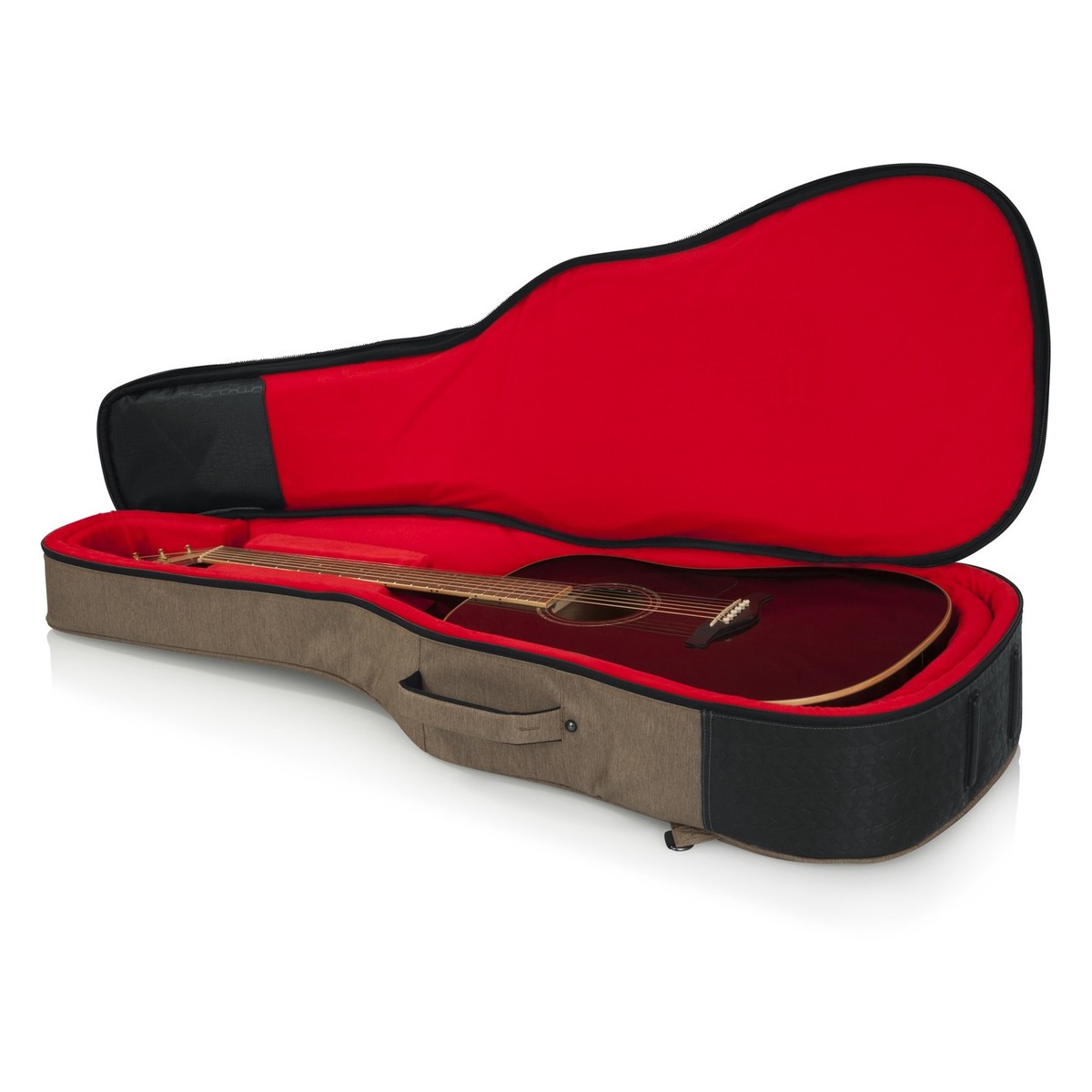 Gator Transit Series Acoustic Guitar Bag – Tan — view 3