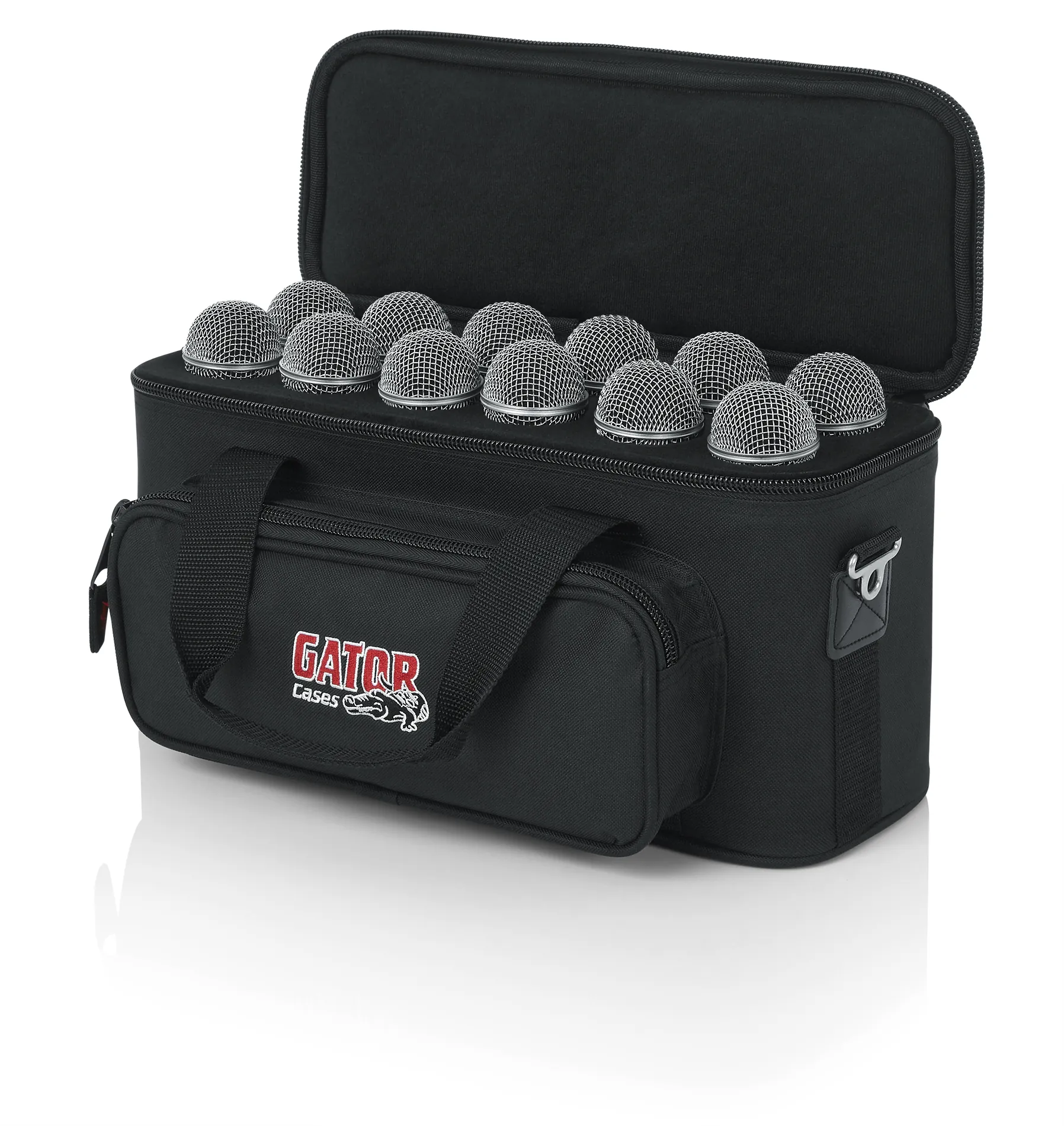 Gator GM-12B Padded 12 Microphone Bag — view 2