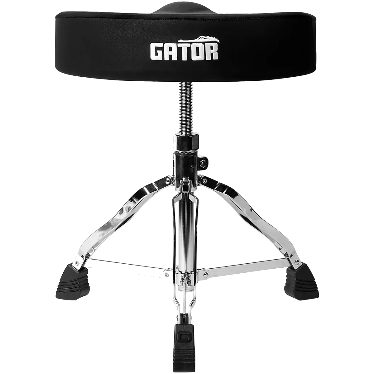 Gator Spindle Drum Throne – Black — view 2