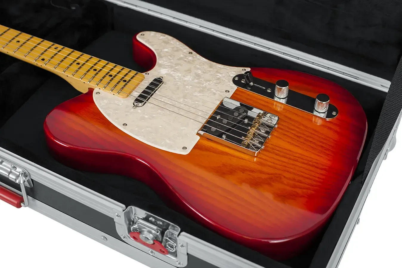 Gator Tour Road Case for Standard Double-cutaway Electric Guitar — view 6
