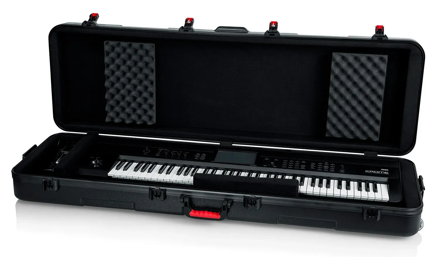 Gator TSA Series Molded 88-Key Keyboard Case w/ Wheels — view 2