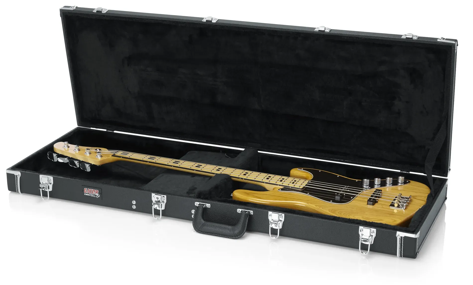 Gator Bass Guitar Deluxe Wood Case — view 4