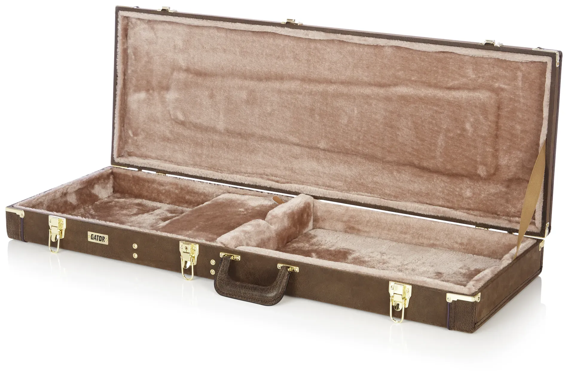 GATOR DLX WOOD ELEC CASE VINTAGE BRO — view 2