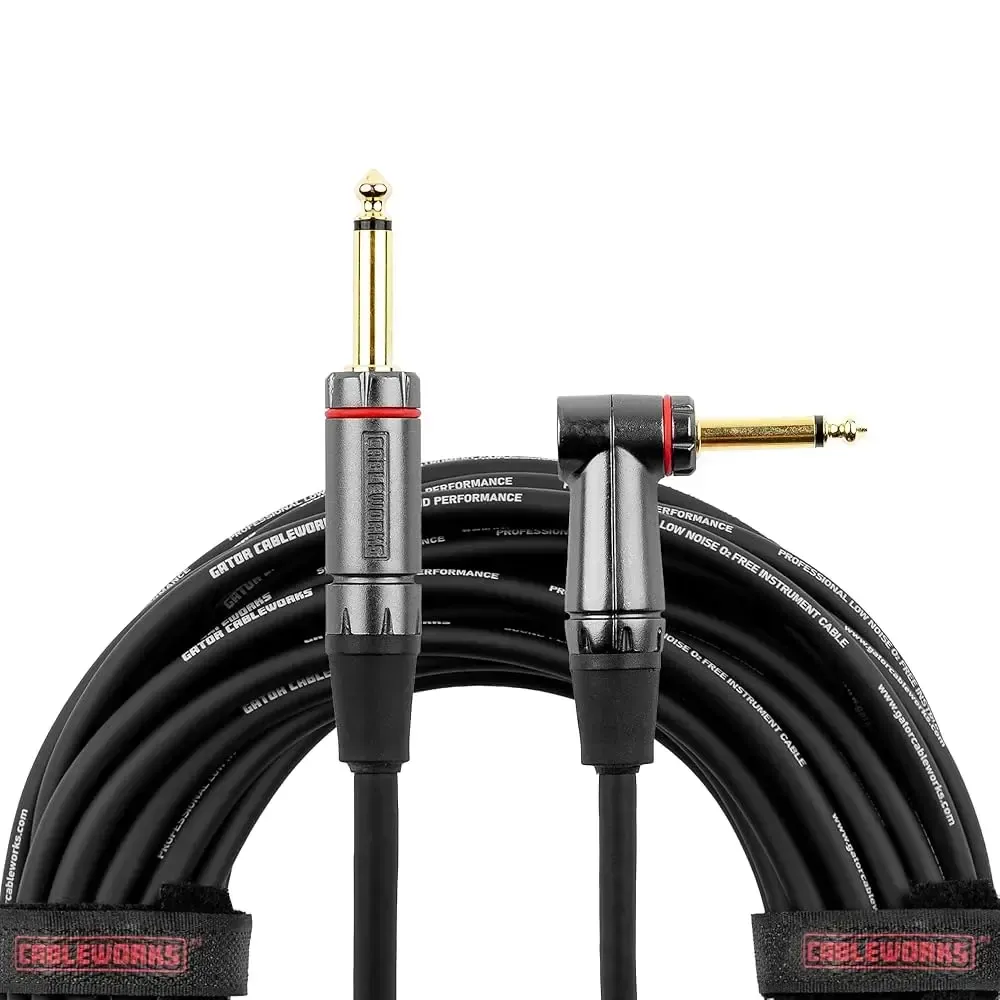 Gator Cableworks 3M Headliner Series 3M Black Instrument Cable