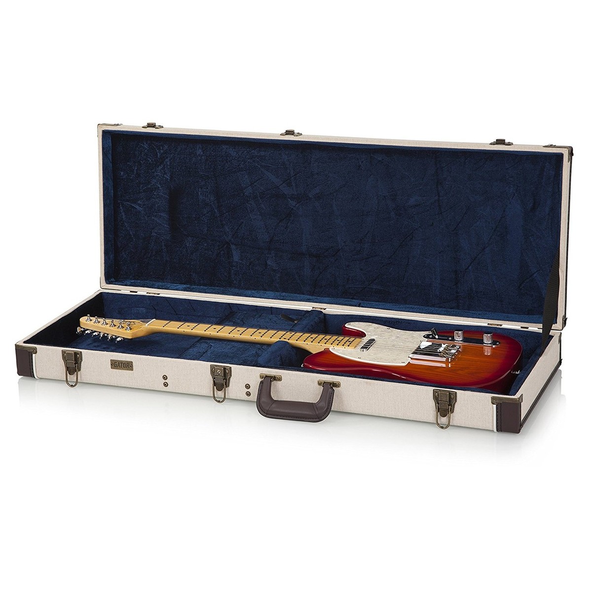 Gator GW-JM ELEC Journeyman Electric Guitar Case – Beige — view 5