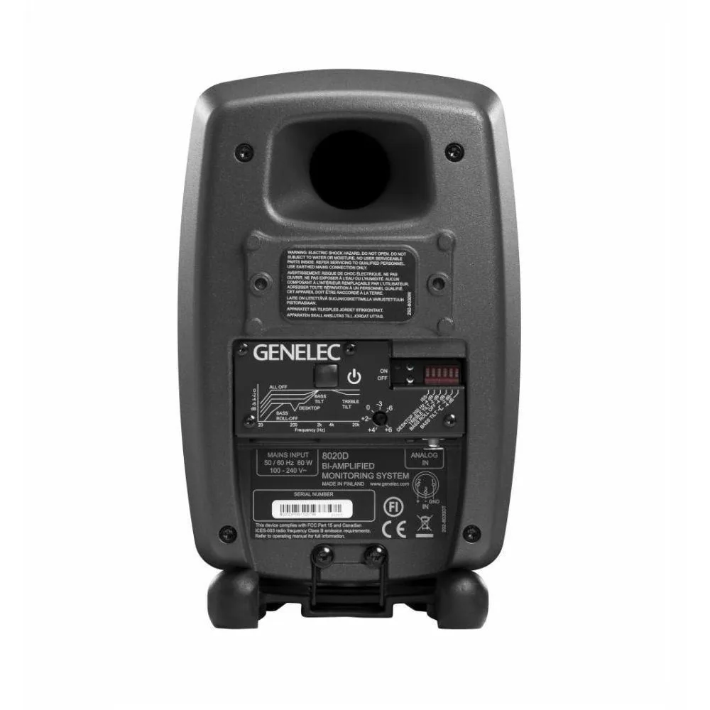 Genelec 8020D 4 inch Powered Studio Monitor (Individual) — view 2