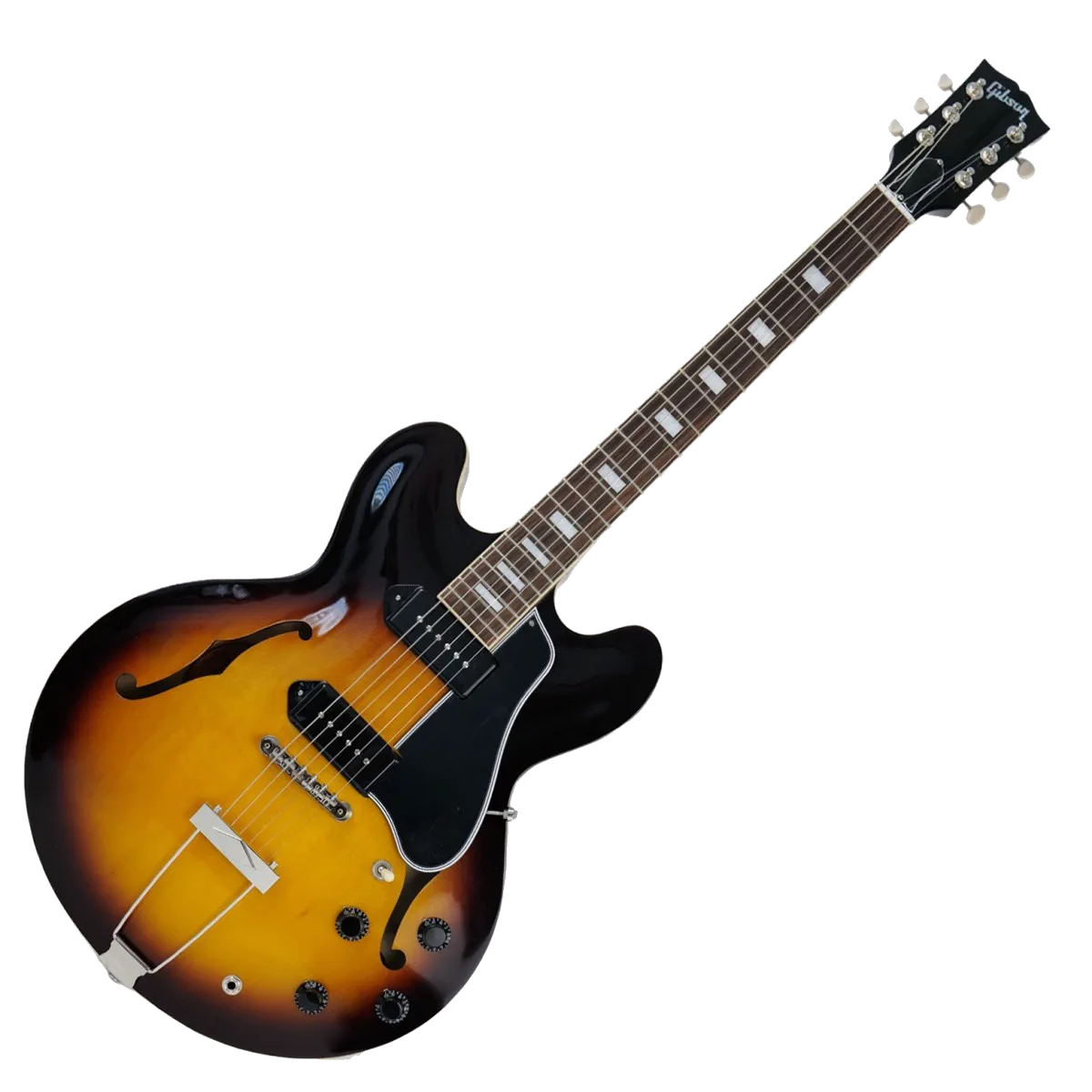 Gibson ES-330 Hollowbody Electric Guitar – Tobacco Sunburst — view 2