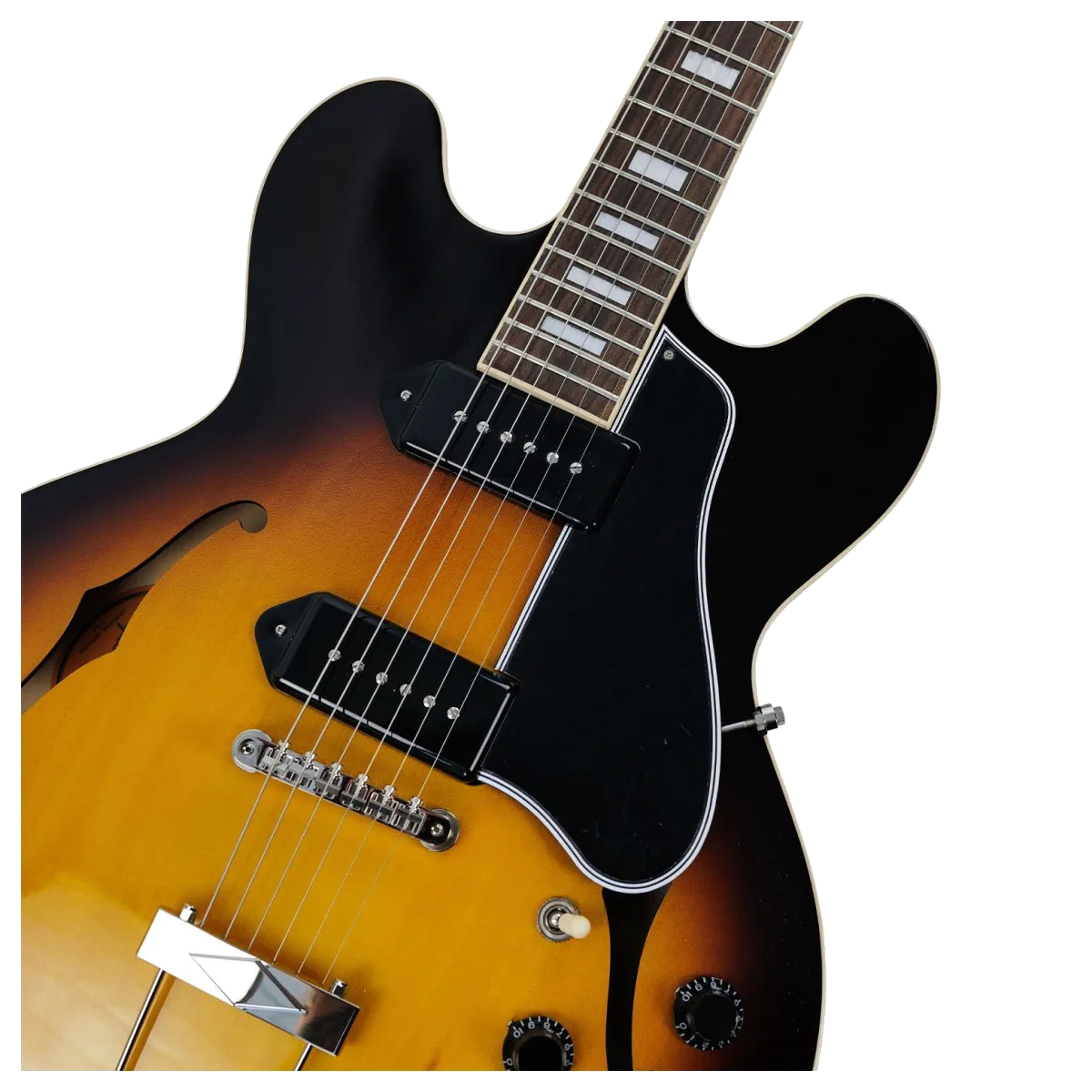 Gibson ES-330 Hollowbody Electric Guitar – Tobacco Sunburst — view 3