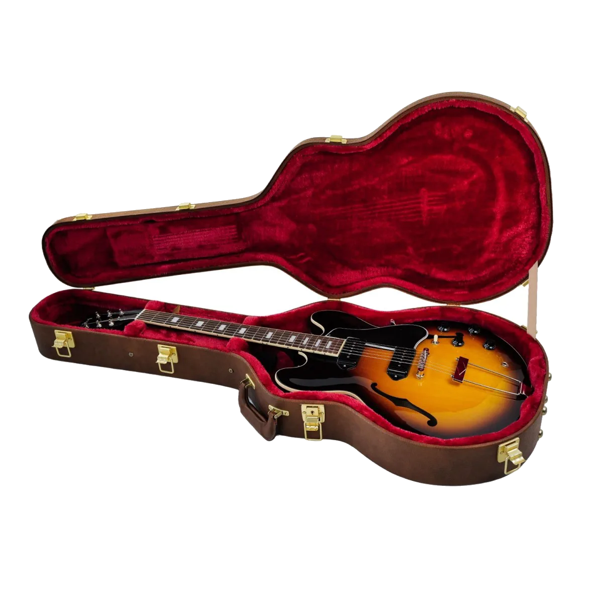 Gibson ES-330 Hollowbody Electric Guitar – Tobacco Sunburst — view 7