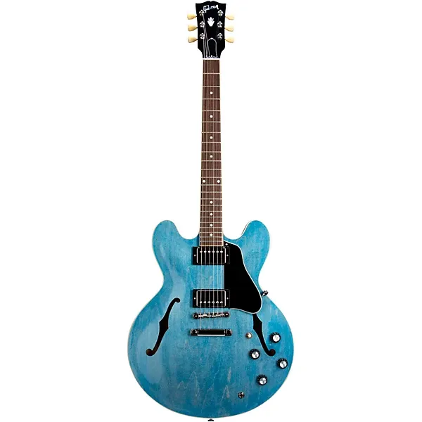 Gibson ES-335 Semi-hollowbody Electric Guitar – Ocean Blue — view 2