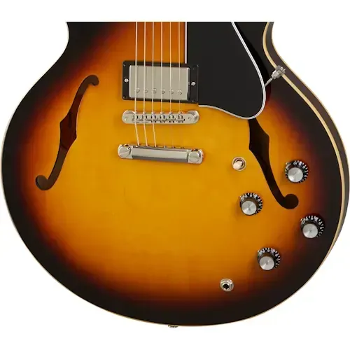 Gibson ES-335 Semi-hollowbody Electric Guitar - Vintage Burst — view 2