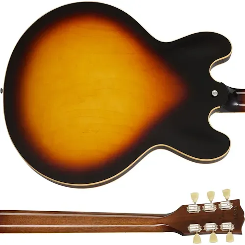 Gibson ES-335 Semi-hollowbody Electric Guitar - Vintage Burst — view 6