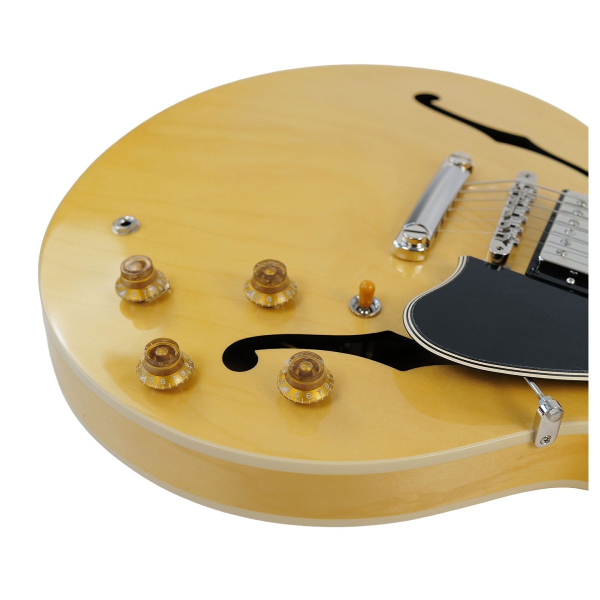 Gibson ES-335 50s Semi-hollowbody Electric Guitar – Vintage Natural — view 3