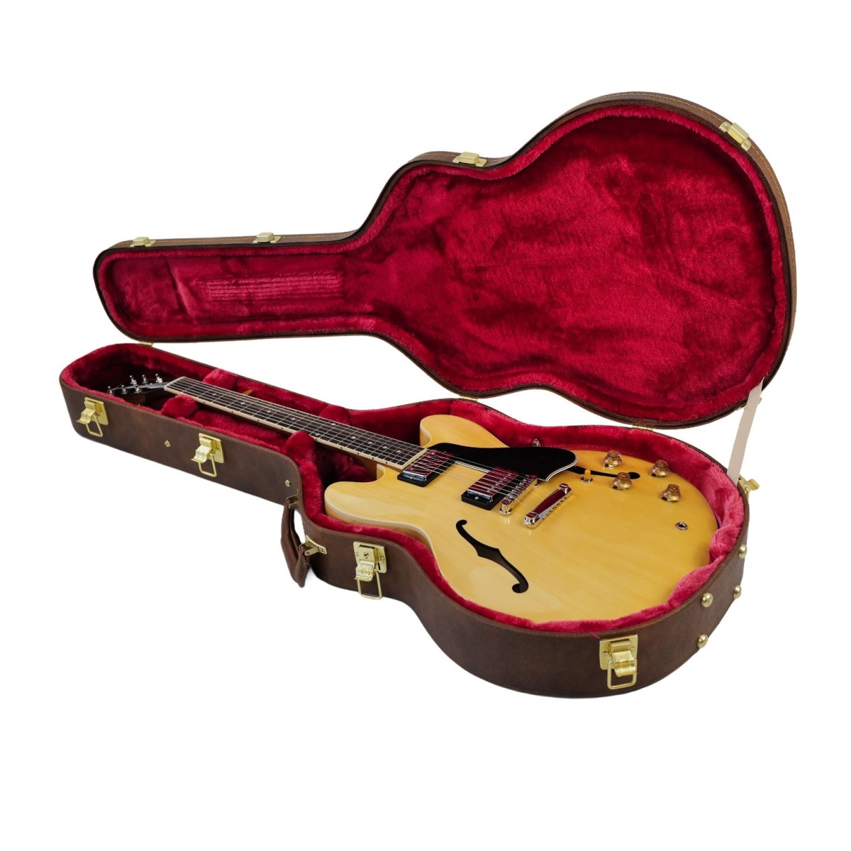 Gibson ES-335 50s Semi-hollowbody Electric Guitar – Vintage Natural — view 6