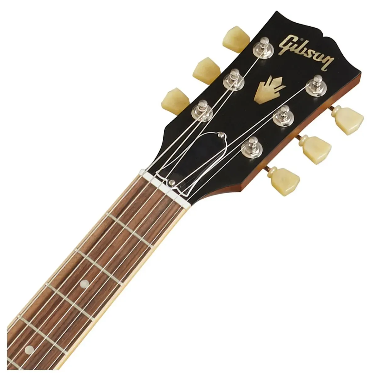 Gibson ES-335 Satin - Satin Vintage Natural Semi-hollowbody Electric Guitar — view 6