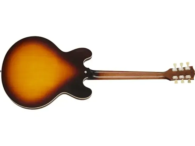 Gibson ES-335 Semi-hollowbody Electric Guitar - Satin Vintage Burst — view 3