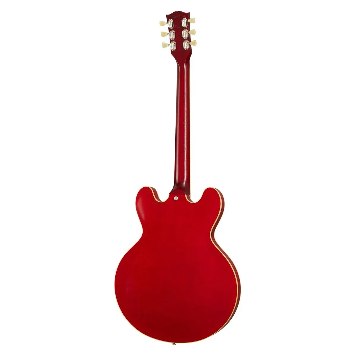 Gibson ES-335 Satin - Satin Cherry Semi-hollowbody Electric Guitar — view 3