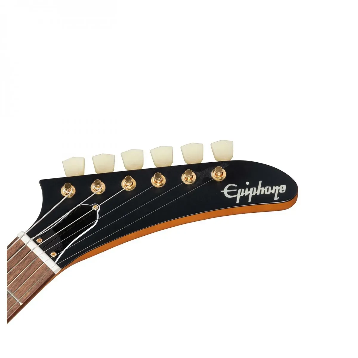 Epiphone 1958 Korina Explorer Outfit Electric Guitar - Aged Natural — view 8