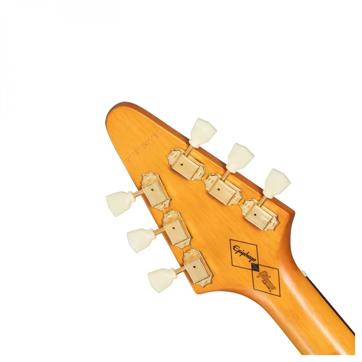 Epiphone 1958 Korina Flying V Electric Guitar - Natural — view 8