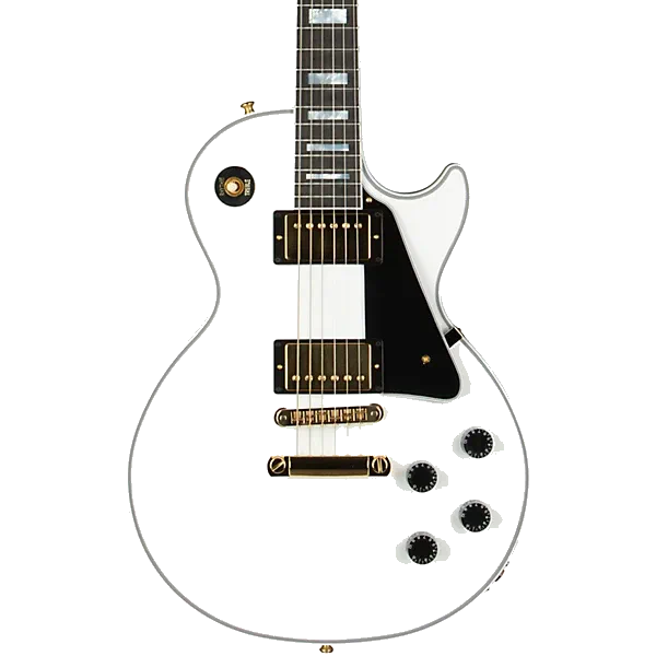 Gibson Custom Les Paul Custom Electric Guitar – Alpine White