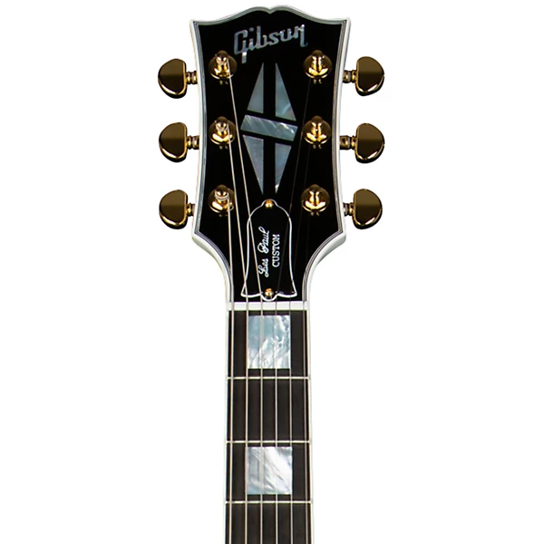 Gibson Custom Les Paul Custom Electric Guitar – Alpine White — view 6