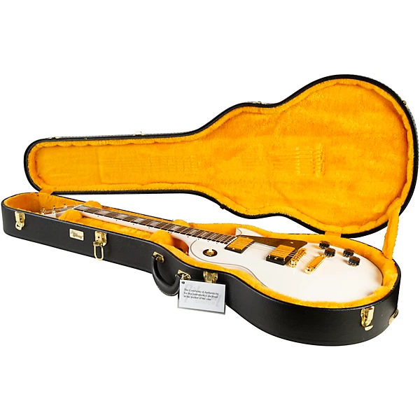 Gibson Custom Les Paul Custom Electric Guitar – Alpine White — view 7