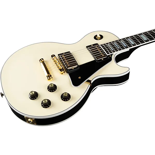 Gibson ’70s Les Paul Custom Electric Guitar – Buttercream — view 3