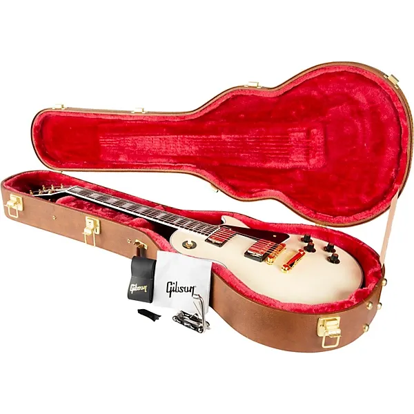 Gibson ’70s Les Paul Custom Electric Guitar – Buttercream — view 7