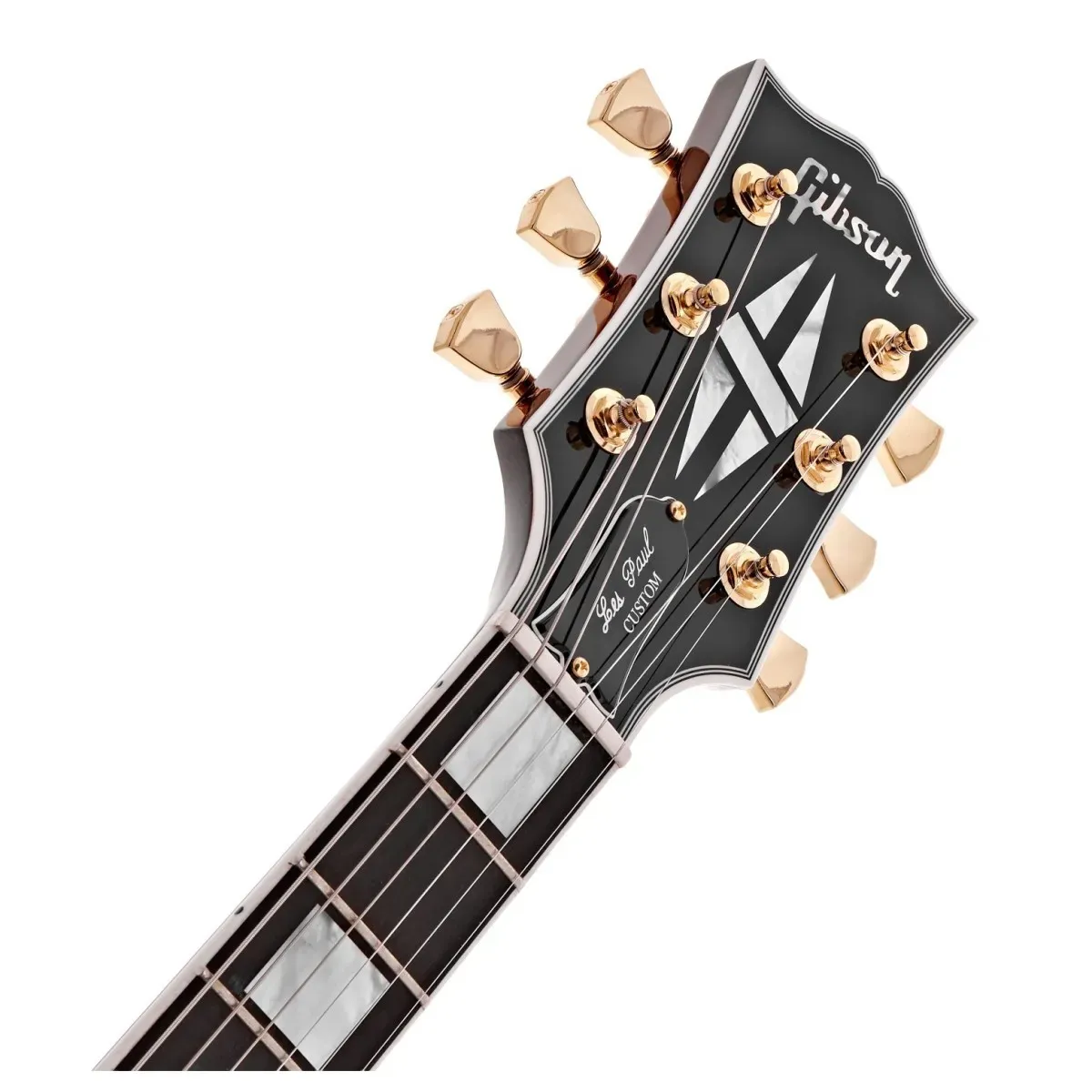 Gibson '70s Les Paul Custom Electric Guitar - Wine Red — view 3