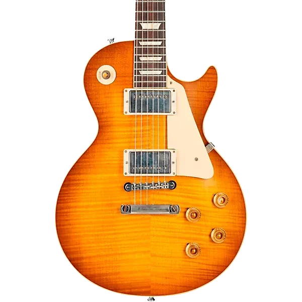 Gibson Custom 1959 Les Paul Standard Reissue Electric Guitar – Dirty Lemon – VOS