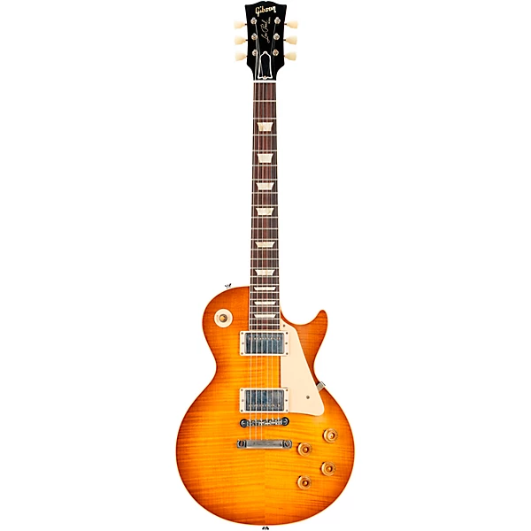 Gibson Custom 1959 Les Paul Standard Reissue Electric Guitar – Dirty Lemon – VOS — view 2