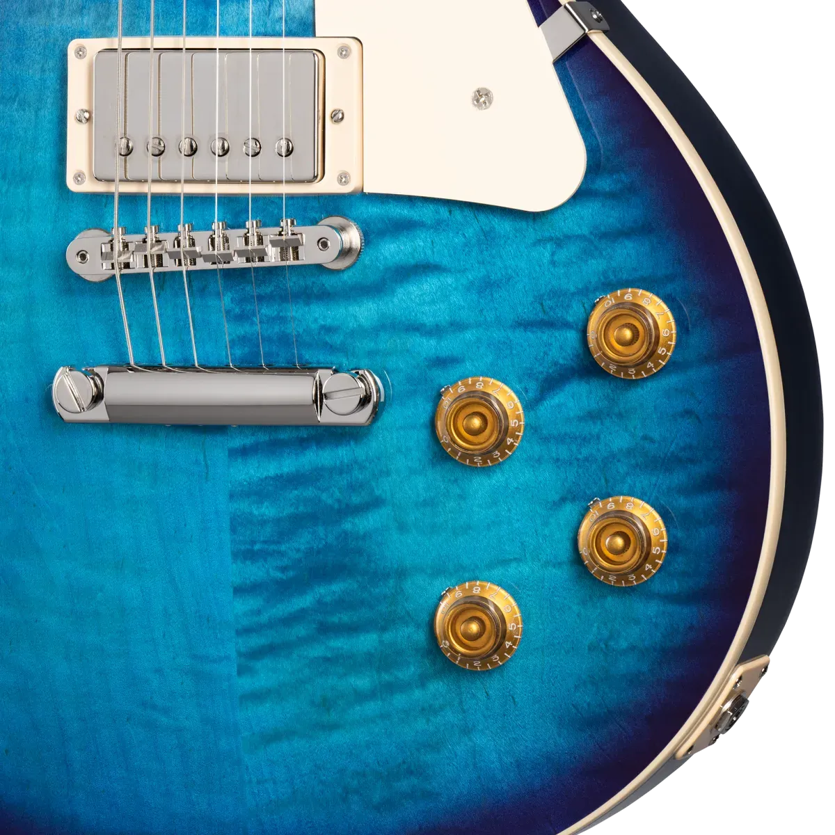 Gibson Les Paul Standard '50s Electric Guitar - Blueberry Burst — view 3