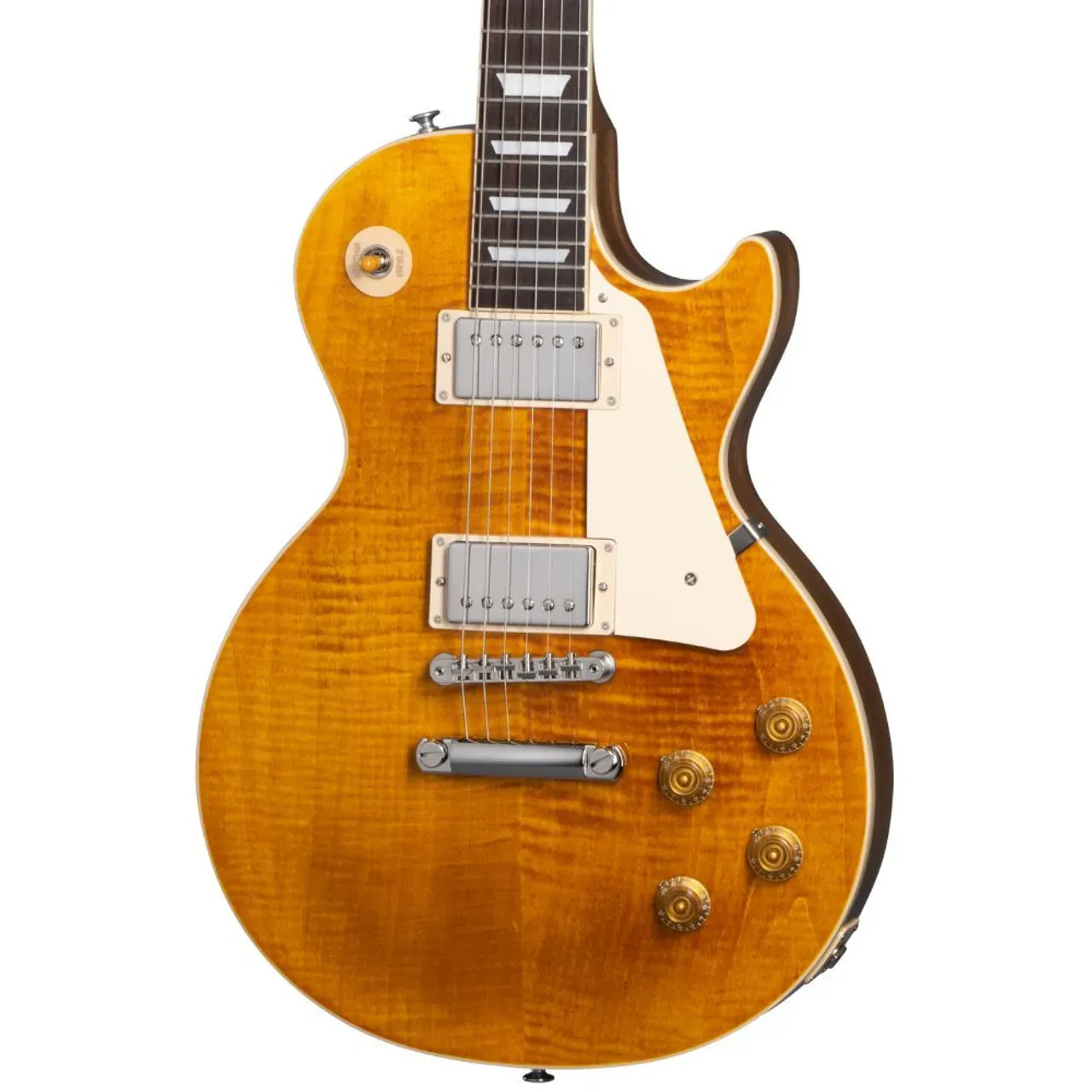 Gibson Les Paul Standard 50s Figured Top Electric Guitar - Honey Amber