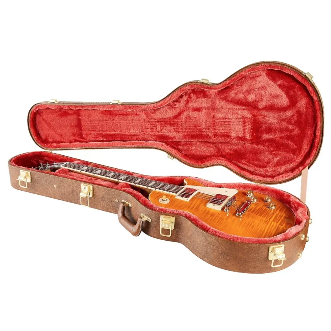 Gibson Les Paul Standard 50s Figured Top Electric Guitar - Honey Amber — view 7