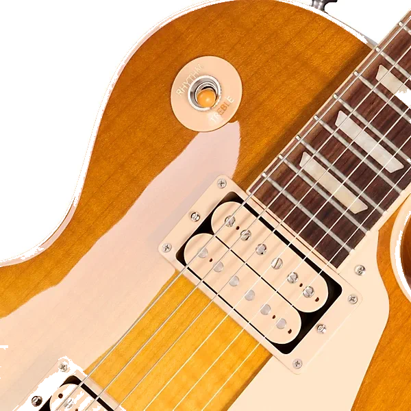 Gibson Les Paul Standard ’50s Double Trouble Electric Guitar – Vintage Honey Burst — view 3
