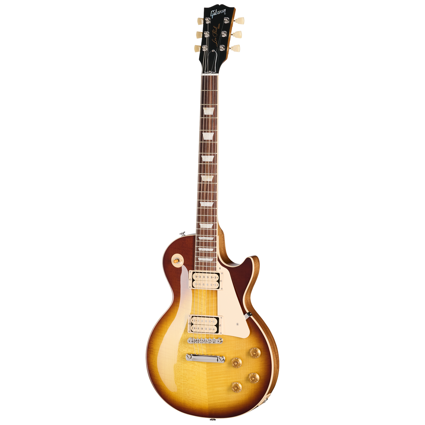 Gibson Les Paul Standard ’50s Double Trouble Electric Guitar – Vintage Tobacco Burst — view 2