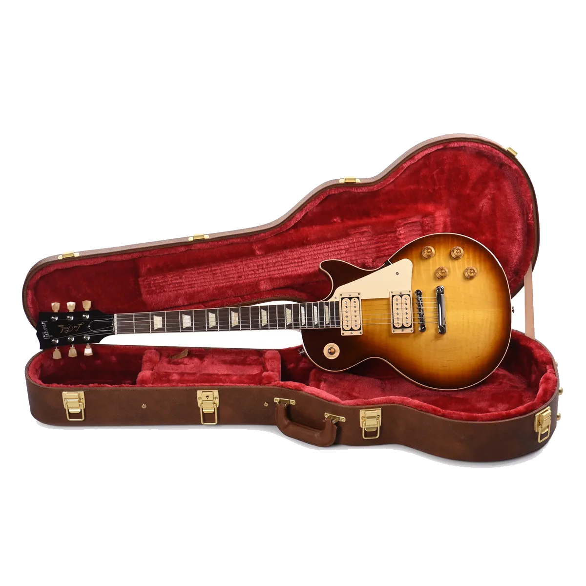 Gibson Les Paul Standard ’50s Double Trouble Electric Guitar – Vintage Tobacco Burst — view 7