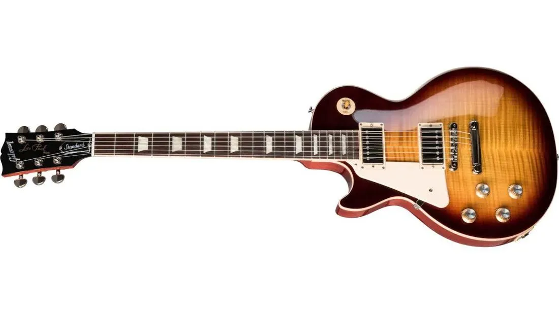 Gibson USA Les Paul Standard '60s Iced Tea Left Handed Electric Guitar — view 2