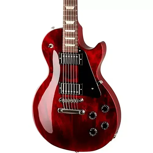 Gibson Les Paul Studio Electric Guitar - Wine Red — view 5