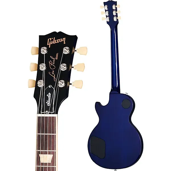 Gibson Les Paul Studio Electric Guitar - Blueberry Burst — view 4